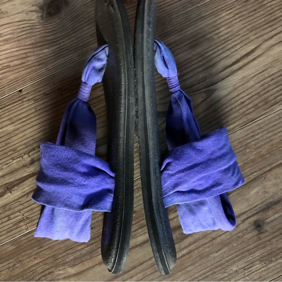 Sanuk Yoga Mat Sling deep blue sandals - Picture 5 of 11